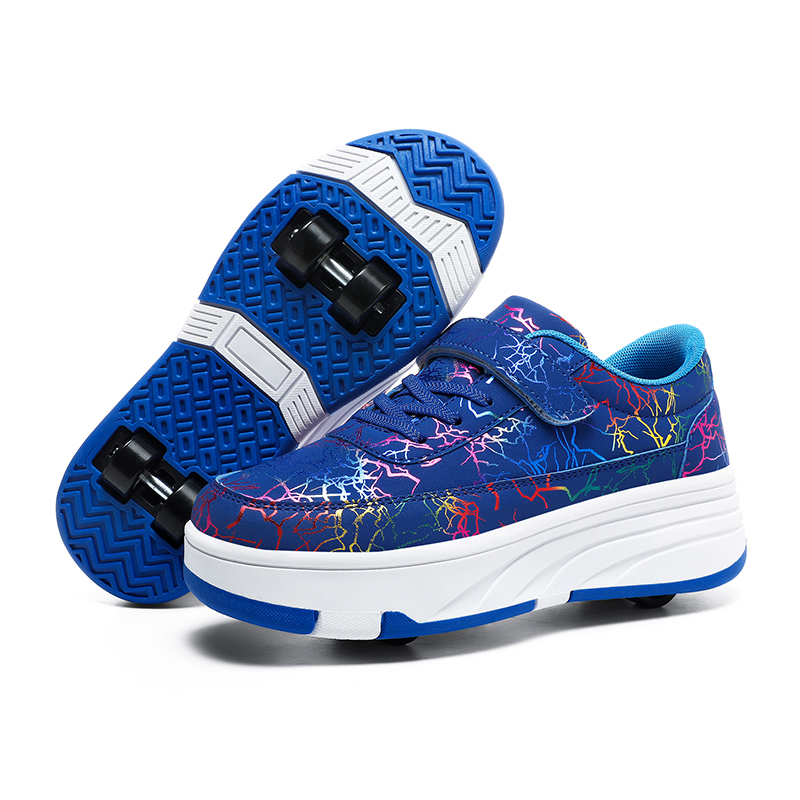 Running Shoes Men - Pattini a rotelle alla moda, ruote