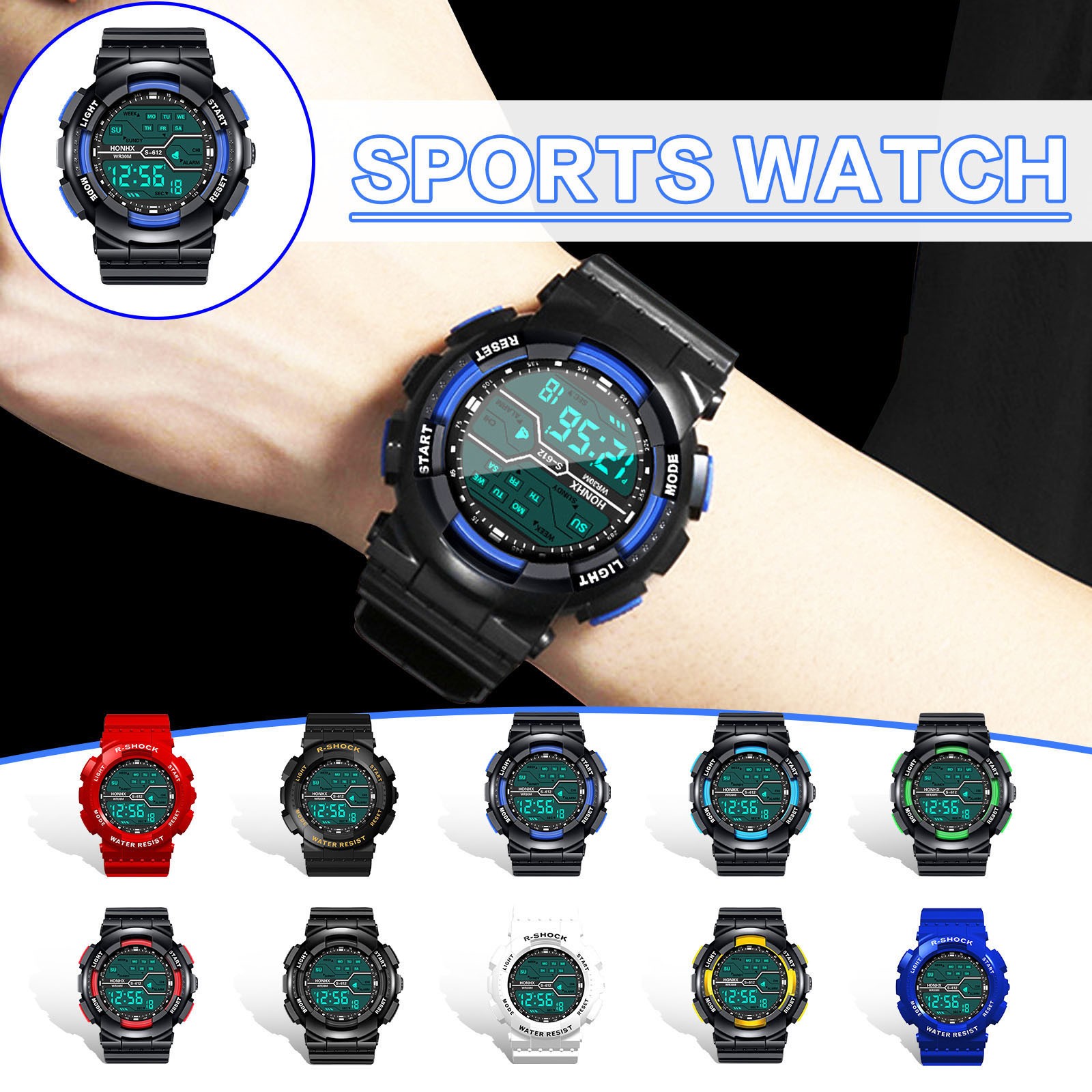 Running Watch - H-Onhx Led Digital Watch una varietà