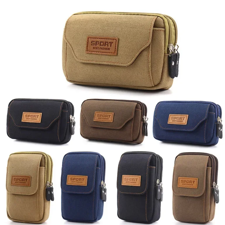 Running Belt - Borsa da uomo morbida da 6,5