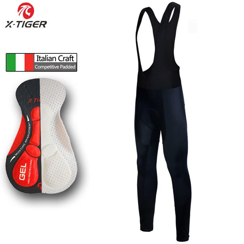 Race Bib - X-Tiger ciclismo bavaglini pantaloni per uomo
