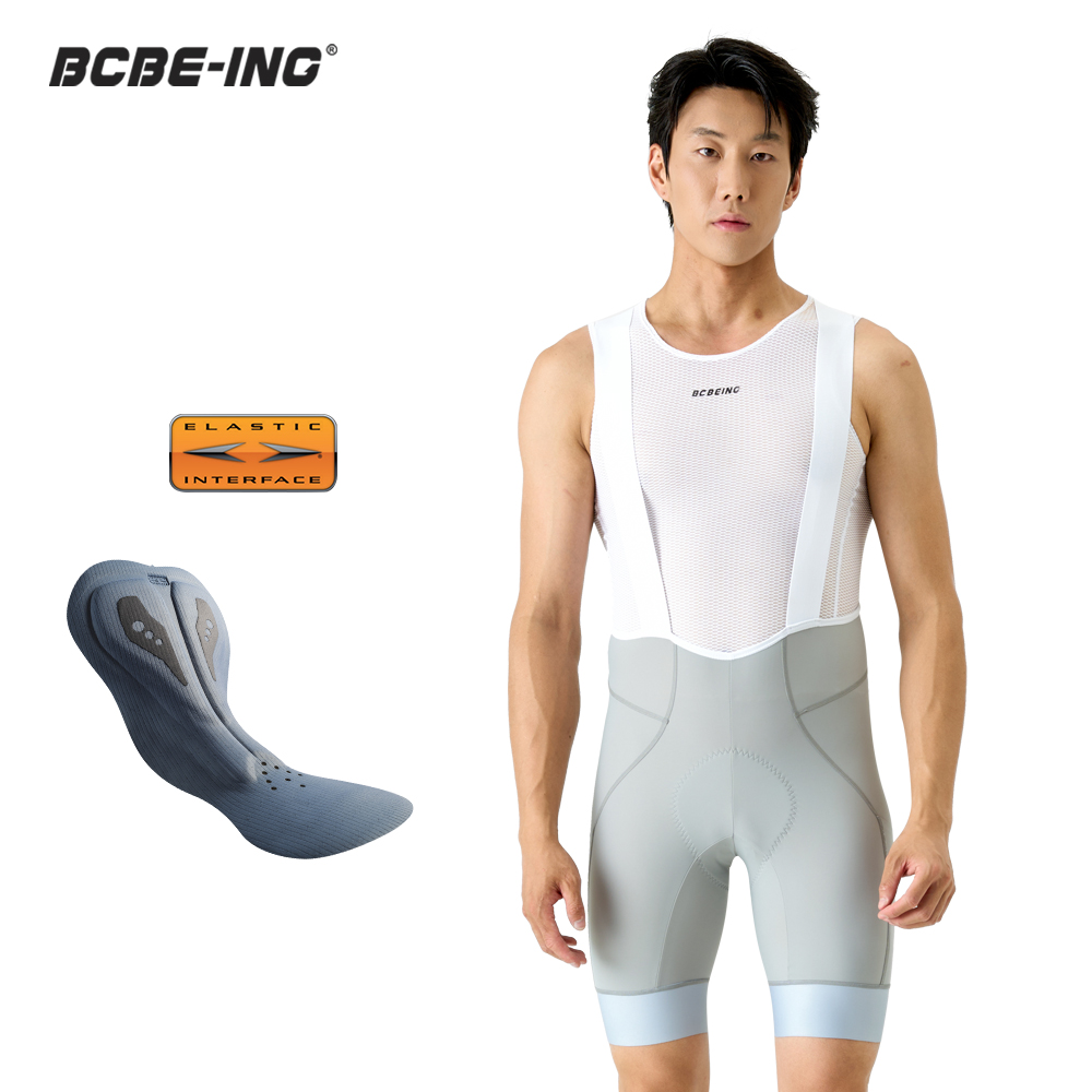 Race Bib - Pantaloncini da ciclismo con bretelle BCBE-ING