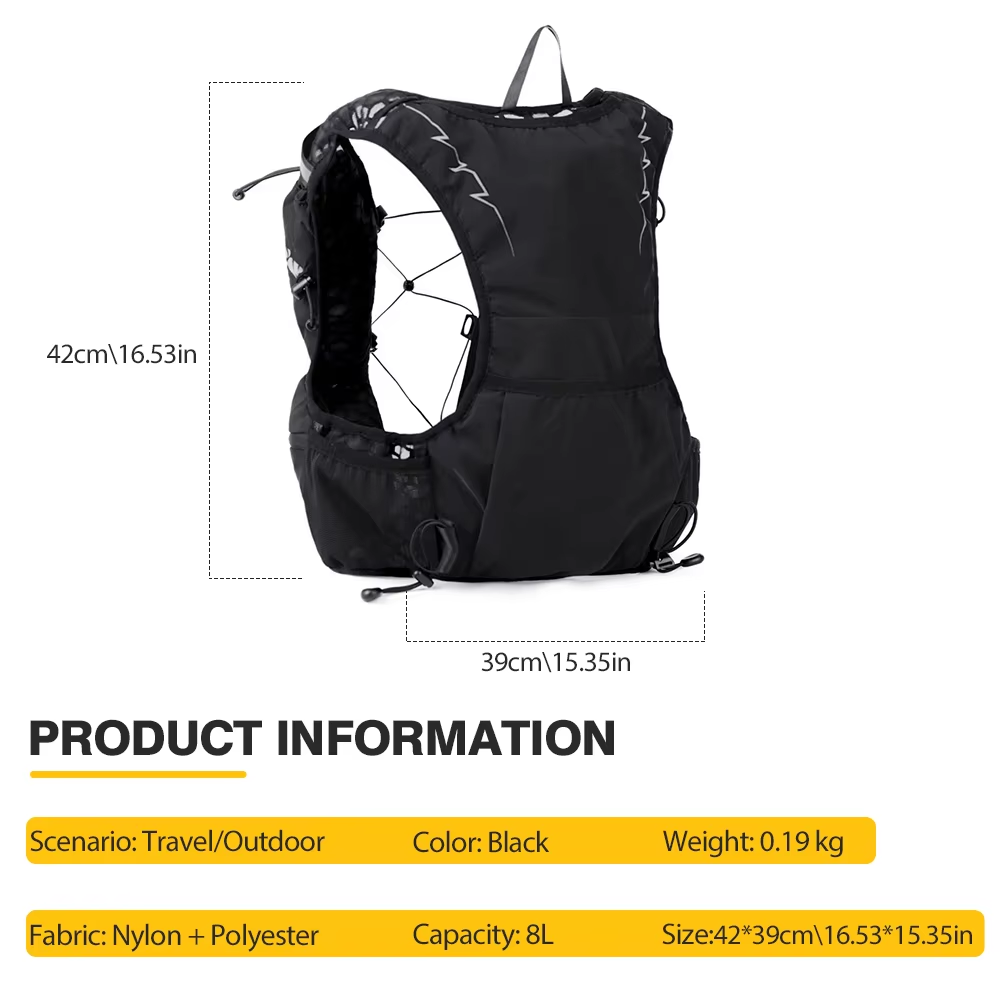Zaino NEWBOLER per Trail Runni - Hydration Vest recensione e prezzo
