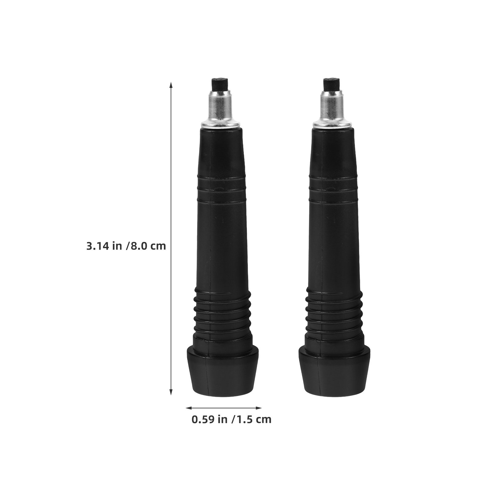 4 punte di ricambio in acciaio - Trekking Pole Carbon recensione e prezzo