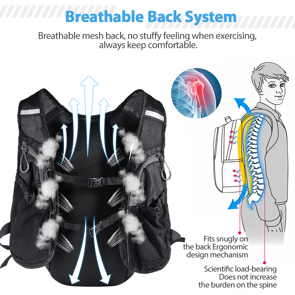 Gilet zaino da corsa con borsa - Hydration Vest recensione e prezzo