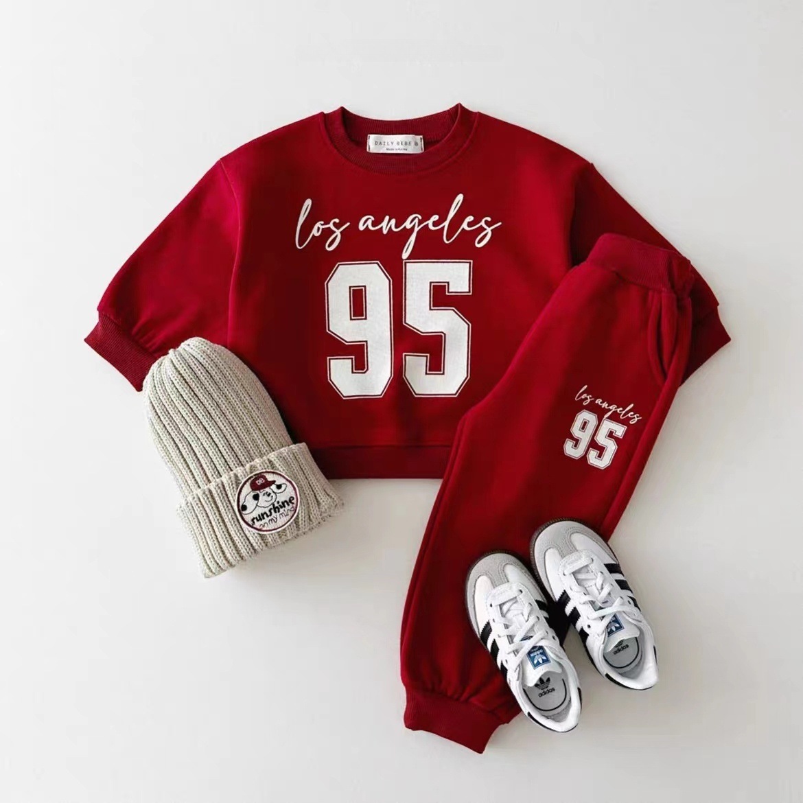 Ragazzi Felpa con stampa cifre - Running Gear Kids recensione e prezzo
