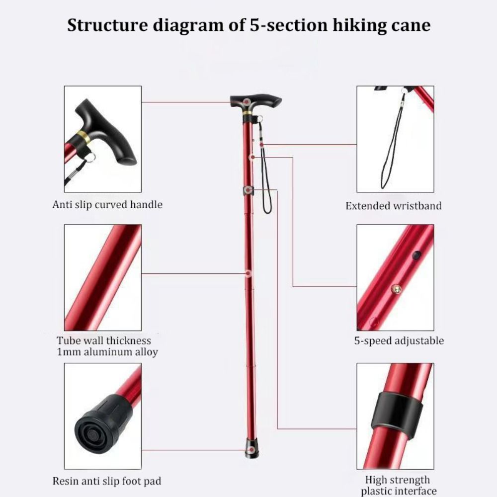 Bastone da trekking telescopic - Trekking Pole Carbon recensione e prezzo