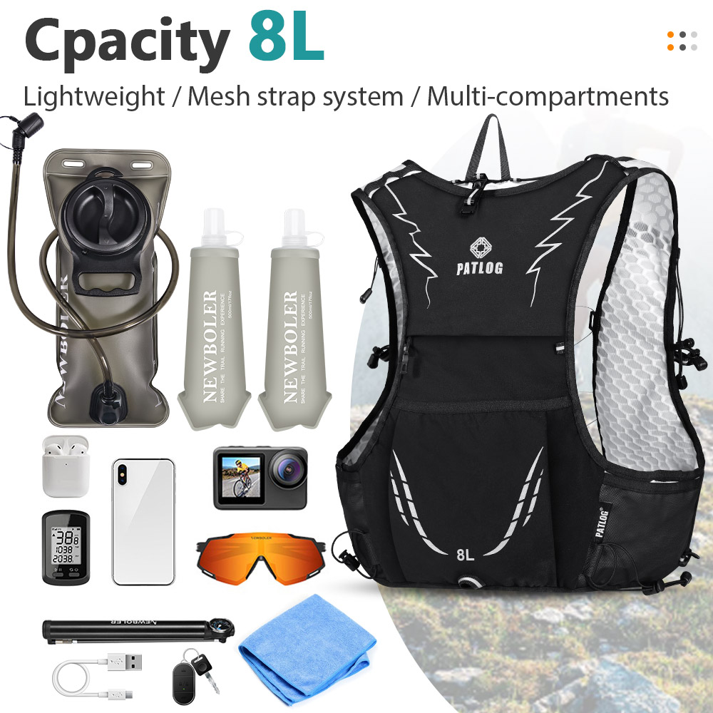 Nuovo Zaino da Trail Running 8 - Hydration Vest recensione e prezzo