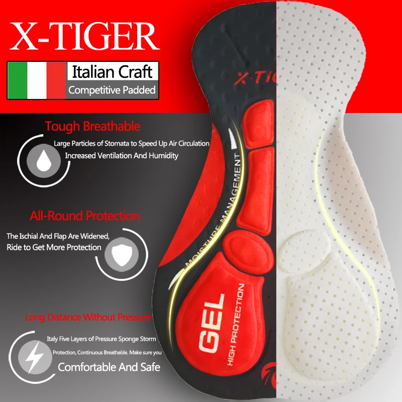X-Tiger ciclismo bavaglini pan - Race Bib recensione e prezzo