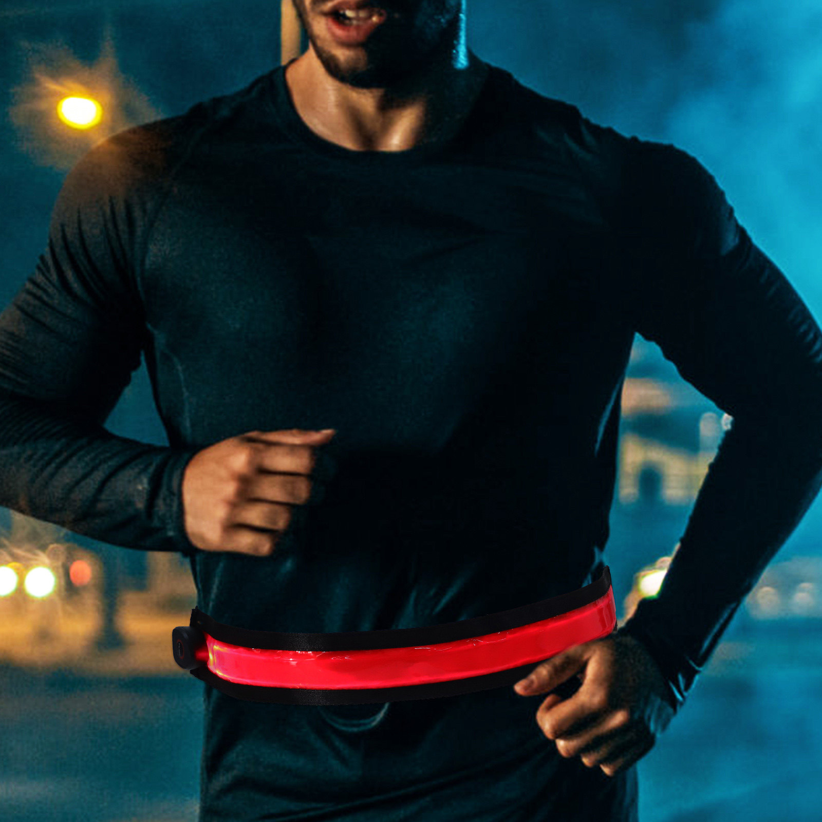 2 pezzi di cinture riflettenti - Running Visibility Gear recensione e prezzo
